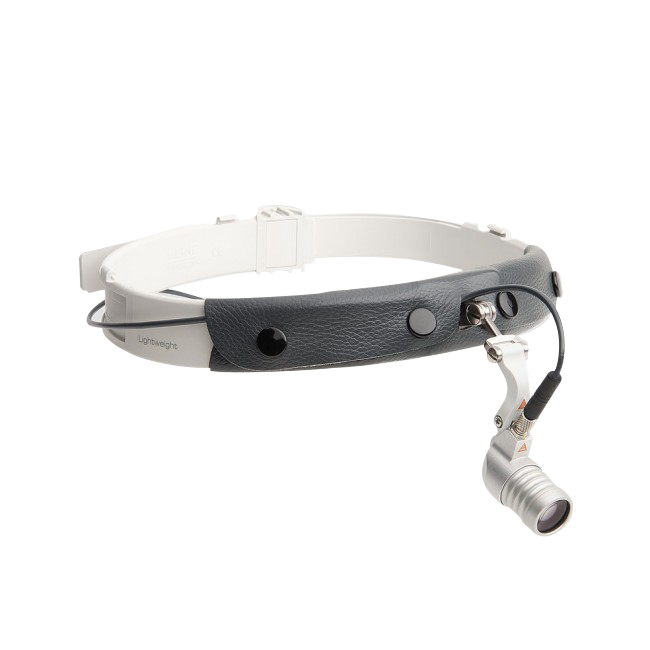 Heine LED MicroLight - налобный светодиодный осветитель с креплением на головном обруче фото 2