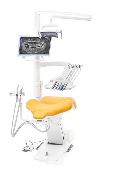 Planmeca Compact i3 - стоматологическая установка с верхней подачей фото 2