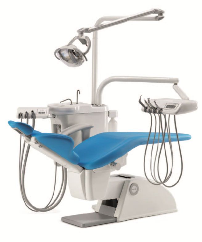 Tempo 9 ELX - стоматологическая установка с нижней подачей инструментов фото 2