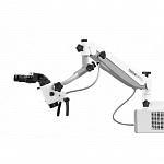Densim Optics - стоматологический операционный микроскоп с поворотным двойным бинокуляром, крепление на потолок