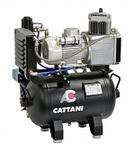 Cattani 30-67 - безмасляный компрессор для одной стоматологической установки, с осушителем
