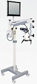 Densim Optics - стоматологический операционный микроскоп с поворотным двойным бинокуляром, мобильный